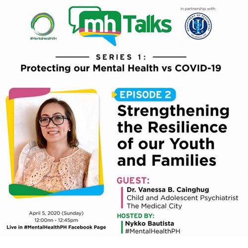 Protecting Our Mental Health vs Covid-19 : Strengthening the Resilience of our Youth and Families